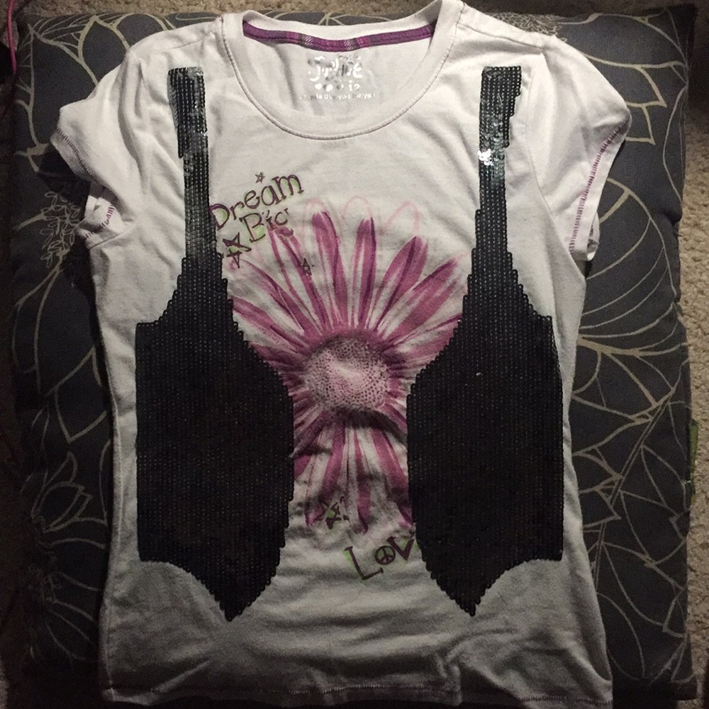 Justice size 12 designer shirt.